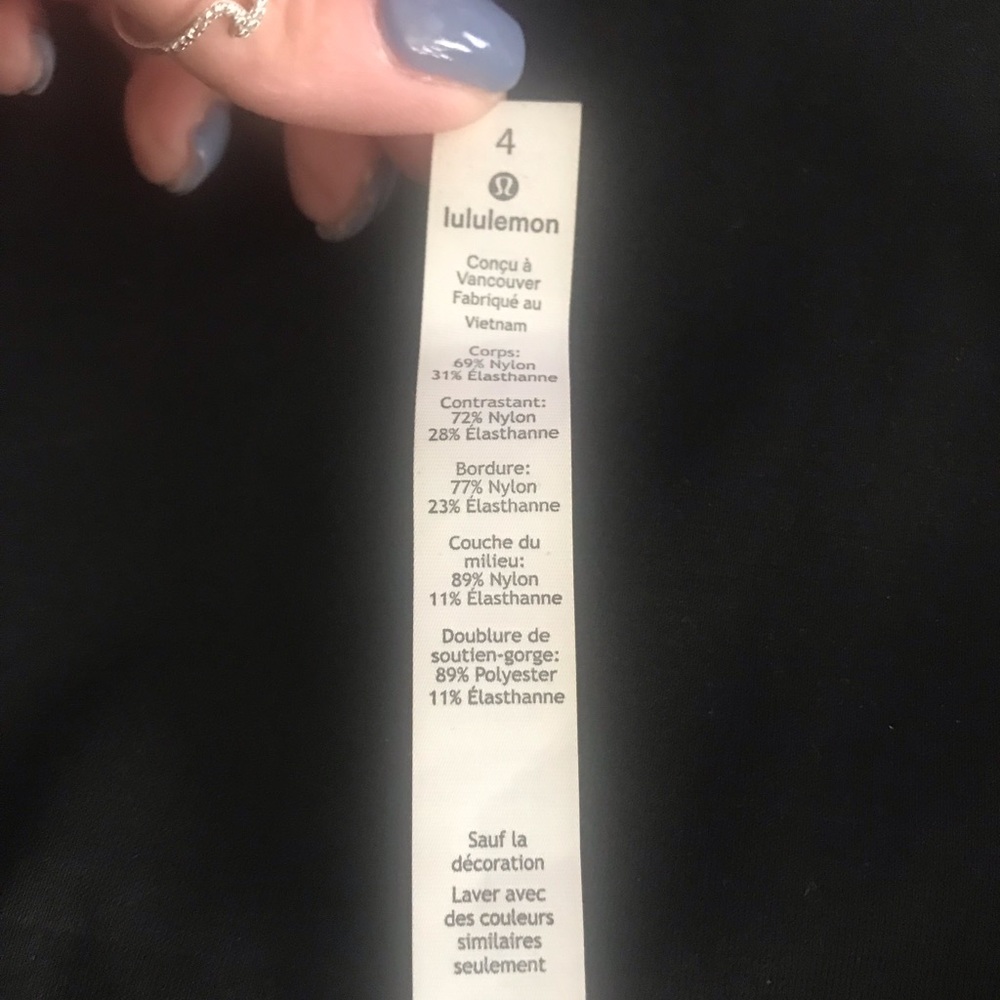 NWOT Lululemon Crop Top - Picture 8 of 10